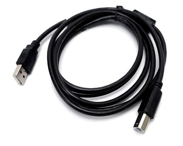 Кабель принтера USB 2.0 AM-BM 1,8 м, черный
