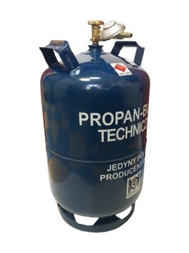 REDUKTOR + BUTLA GAZOWA PROPAN BUTAN 11 KG PIEC