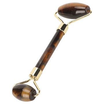 Массажный ролик для лица с 2 головками уменьшает отечность лица