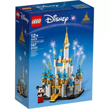 LEGO Disney 40478 Miniaturowy zamek Disneya