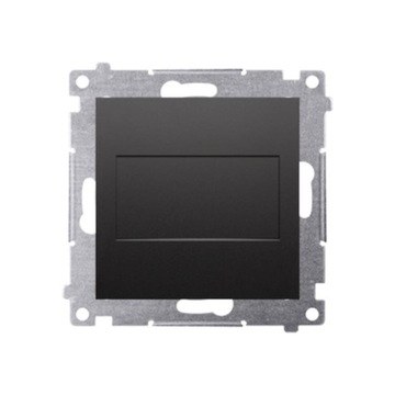 Simon 54 Black Mat Dps.01/49 Конечная крышка