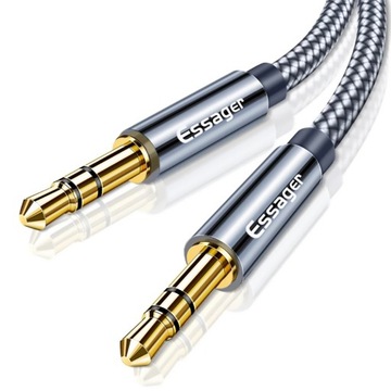 Кабель AUX AUDIO MINI JACK 3,5 Стереокабель длиной 1,2 м.