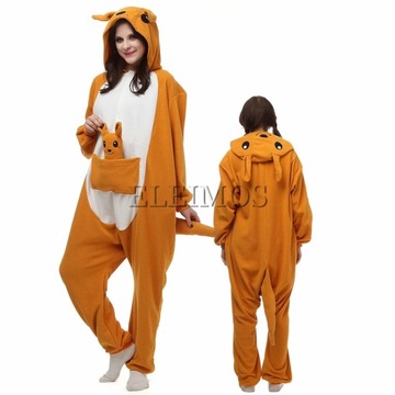 PIŻAMA Halloweenowy kombinezon zwierzęcy Kigurumi kangur piżama dla psa dor