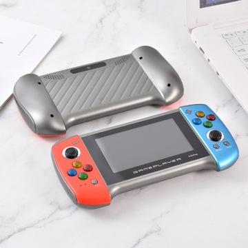 X18Plus 4,3-дюймовая портативная игровая консоль в стиле ретро с большим экраном