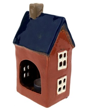 ФОНАРЬ ДЛЯ ДОМОВ КЕРАМИЧЕСКИЙ ПОДСВЕЧНИК ГЛАЗУРЕННАЯ КЕРАМИКА *