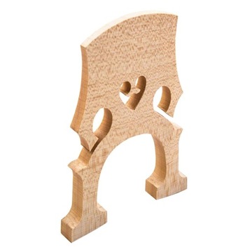 d-1/2 Bass Bridges Fine Maple Detached Precise Upright Bass Bridge 1:2 size