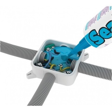 СИНТЕТИЧЕСКАЯ ТРУБА ДЛЯ КЛЕЯЩЕГО УПЛОТНЕНИЯ ДЛЯ БАНОК ANTICOR SEAL BLUE