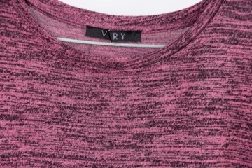 V by Very sweter dzianinowy bluzka melanżowa 44 XXL 16 wiskoza