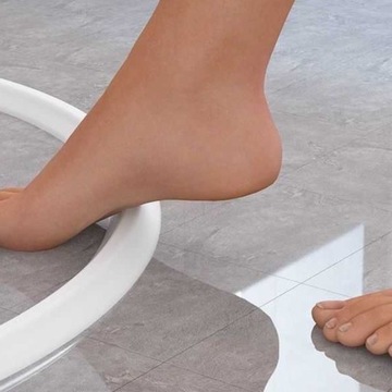 Heckerman Самоклеящийся напольный уплотнитель Прозрачный - 1 метр