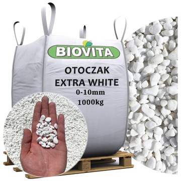 OTOCZAK THASSOS EXTRA WHITE OGRODOWY DROBNY TONA