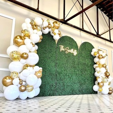 ШАР-ГИРЛАНД ШАРИКИ БЕЛОЕ ЗОЛОТО БЕЛЫЙ ОДИН ГОД КРЕЩЕНИЕ ДЕНЬ РОЖДЕНИЯ ПРИЧАСТИЕ