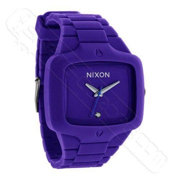 NIXON RUBBER PLAYER PURPLE DIAMENT ZEGAREK PREZENT