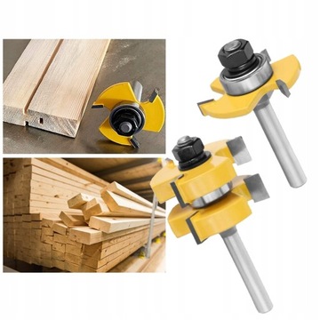 FREZÓW PIÓRO-WPUST ZESTAW z LOŻYSKIEM,TRZPIEŃ 8mm