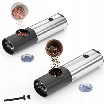USB ЭЛЕКТРИЧЕСКАЯ МЕЛЬНИЦА ДЛЯ СОЛИ И ПЕРЦА КУХНЯ