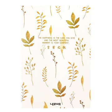 Szkicownik Incood liście 140 x 210 mm 98k