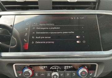 Audi Q3 II SUV 1.5 35 TFSI 150KM 2022 Audi Q3 35 TFSI, Tempomat, Kamera cofania, Podgrzewane fotele, Salon Polska, zdjęcie 21