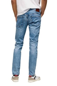 Pepe Jeans spodnie Finsbury niebieski 33/32