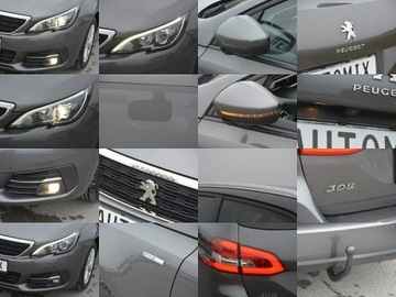 Peugeot 308 II SW Facelifting 1.2 PureTech 110KM 2018 Peugeot 308 1.2 Turbo doinwestowany hak nawigacja, zdjęcie 24