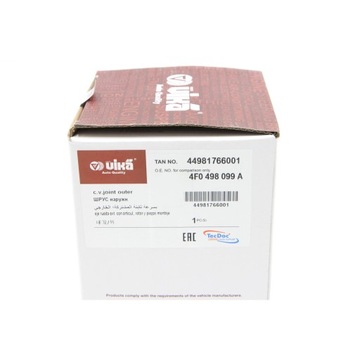 AUDI SADA KLOUBU HŘÍDEL HNACÍ 4F0498099A