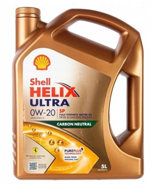 OLEJ SHELL 0W-20 HELIX ULTRA SN+ 5L SHE0W205L/OLE SHELL