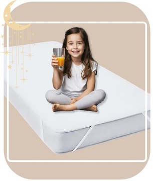 Наматрасник 80 x 200 Водонепроницаемая противоаллергическая подкладка с эластичной лентой