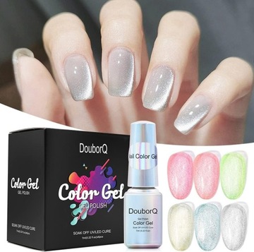 7 ml żel do polerowania UV z kocimi oczami, Soak Off, żelowy, Zestawy