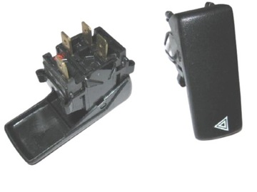 włącznik świateł awaryjnych fiat 126p EL-ORYGINAŁ- 46577246