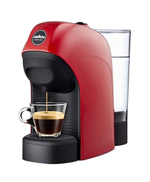 Ekspres kapsułkowy Lavazza LM800 Tiny 15 bar czerwony
