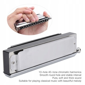 Хроматическая гармошка с 10 отверстиями