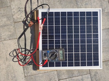 BATERIA PANEL SŁONECZNY 15W 12V SOLAR SOLARNY MOC