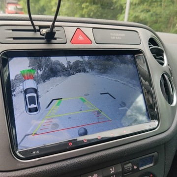 Volkswagen Tiguan I SUV 2.0 TDI CR DPF 140KM 2009 Volkswagen Tiguan 2.0 TDI 4x4 Xenon Android Hak Czujniki Parkowania 2.0, zdjęcie 28