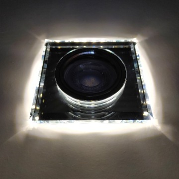 Встраиваемый светильник LED GU10 с галогенной подсветкой