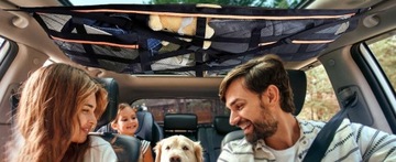 УНИВЕРСАЛЬНАЯ СЕТОЧНАЯ СУМКА ДЛЯ ХРАНЕНИЯ ПОД ПОТОЛКОМ АВТОМОБИЛЯ