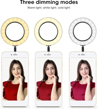 Кольцевая подсветка компьютера, держатель кольцевой светодиодной лампы 6 дюймов