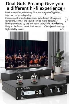 Предекодер для усилителя наушников Bluetooth KGUSS T5PRO
