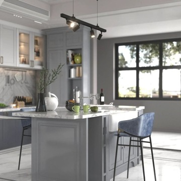 Отражатель для раструбных шин 3F 1xGU10 черный TRA0102-BK, элегантный