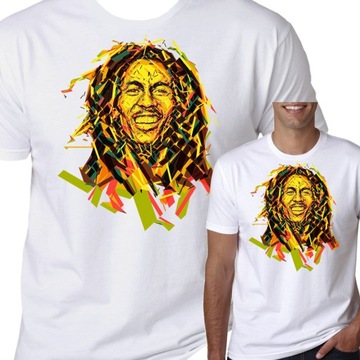 T-Shirt KOSZULKA BOB MARLEY RASTA REGGAE M 0811