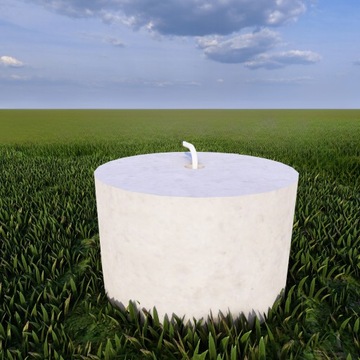 ФУНДАМЕНТ ДЛЯ САДОВОГО ЛАМПЫ, КОНУС D=21,3