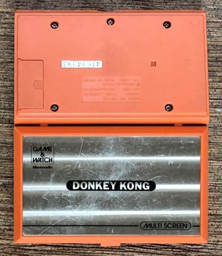 Игра DONKEY KONG и часы NINTENDO RETRO, винтажный многоэкранный ЖК-экран 1982 года!