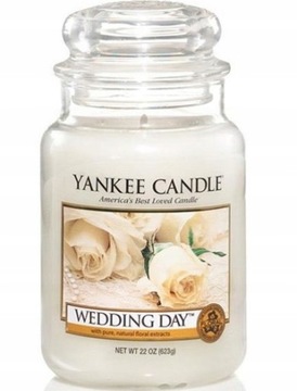 YANKEE CANDLE Wedding Day ŚWIECA 623g Na Ślub DUŻA