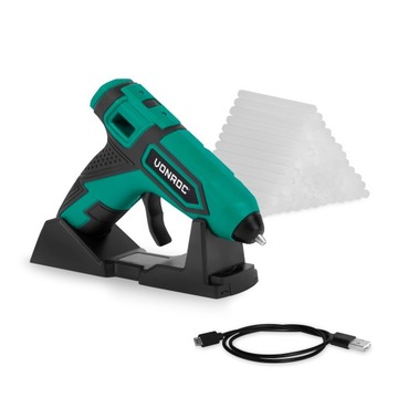 VONROC SET AKUMULATOROWY PISTOLET DO KLEJENIA 4V
