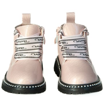 APAWWA УТЕПЛЕННЫЕ БОТИНКИ ДЛЯ ДЕВОЧЕК, размер 21