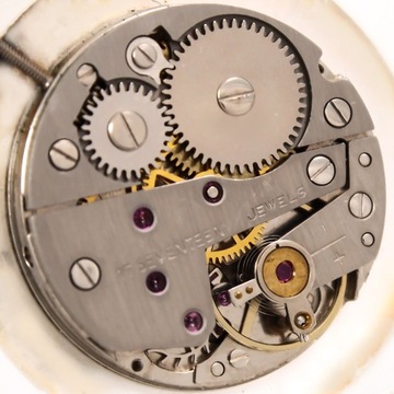 SREBRNY ZEGAREK LEBLIN (GLASHUTTE)