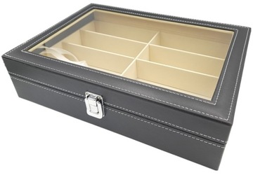 Organizer etui pudełko na okulary do okularów 8 sz