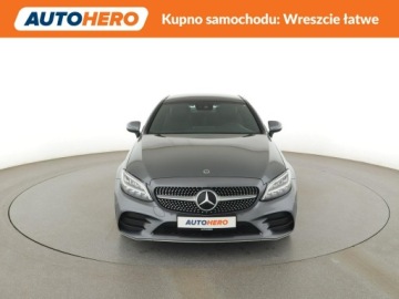 Mercedes Klasa C W205 Coupe Facelifting 2.0 220d 194KM 2018 Mercedes C 220 automat full LED skóra/alcantara, zdjęcie 10