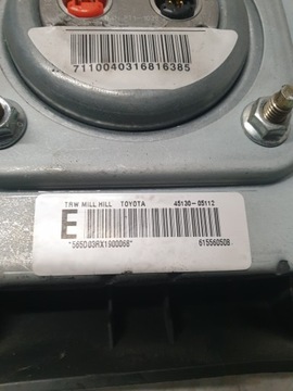AIRBAG ŘIDIČE 45130-05112 TOYOTA AVENSIS T25