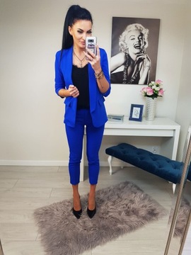 КОСТЮМ NEVEL, БЛЕЙЗЕР + БРЮКИ, КОРНБЛОН, L/40