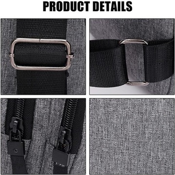 Chest Crossbody Bag, wodoszczelna, lekka torba na klatkę piersiową,