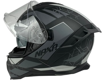 ВСТРОЕННЫЙ МОТОШЛЕМ NAXA F32 С БЛЕНДОЙ размер XXL + БЕСПЛАТНЫЙ PINLOCK