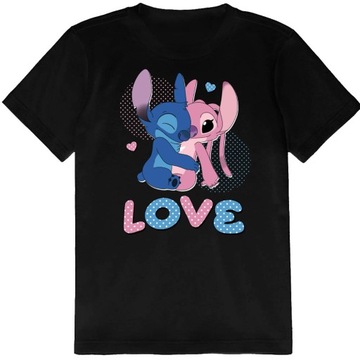 T-SHIRT KOSZULKA STITCH 128 134 JAKOŚĆ JAKOŚĆ